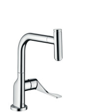 Axor Citterio Select Змішувач для кухні, одноважiльний, з висувнимдушем, хром, AXOR (39861000)