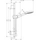Axor Uno2 Душовий набір з ручним душем Raindance S 120 Air 3jet, ½’, колір під сталь, AXOR (27987800)