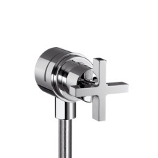 Axor Citterio Шланговое під`єднання Fixfit Stop, з хрестовим руків`ям, AXOR (39883000)