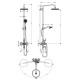 Axor Montreux Showerpipe Душевая система с термостатом и верхним душем 1jet, цв полир золото, AXOR (16572990)