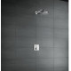 Axor Shower Select Square Термостат Highflow, для 1го споживача, з клапаном для ручного душу, СМ, AXOR (36716000)