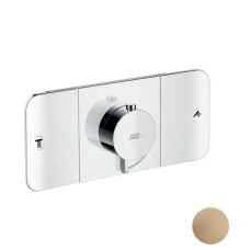Axor Showers Термостат для 2х споживачiв, СМ, колiр покриття шлiфована бронза, AXOR (45712140)