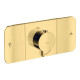AXOR ONE термостат для 2х споживачiв, СМ, полiроване золото, AXOR (45712990)