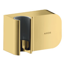 AXOR ONE шланговое подсоединение с держателем для душа, Fixit Porter, полированное золото, AXOR (45723990)