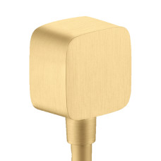 AXOR SHOWER SOLUTIONS шланговое подсоединение FixFit Softcube, шлифованное золото, AXOR (36731250)