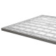 Поддон SMC 900*900*35 полукруглый с панелью и ножками, EGER (599-9090R fullset)