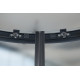 TISZA BS душевая кабина 90*90*200см, с поддоном 15см (599-0909R), профиль черный, стекло 