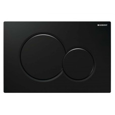 SIGMA01 ROUND змивна клавіша для подвійного змиву, чорний, GEBERIT (115.770.DW.5)