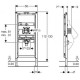 Инсталляция для писсуара Geberit Duofix (111.689.00.1)