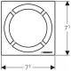 Geberit Решітка, коло, 8 x 8 см, GEBERIT (154.311.00.1)