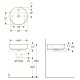 Умивальник GEBERIT VARIFORM 500.769.01.2, GEBERIT (500.769.01.2)