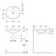 Умивальник GEBERIT VARIFORM 500.713.01.2, GEBERIT (500.713.01.2)