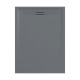 Душевой поддон Geberit SESTRA 80x120х4 см, прямоугольный, серый, поверхность со сланцевой структурой
