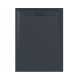 Душевой поддон Geberit SESTRA 80x120х4 см, прямоугольный, графит, поверхность со сланцевой структурой