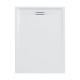 Душовий піддон Geberit SESTRA 80x120х4 см, прямокутний, білий, поверхня зі сланцевою структурою