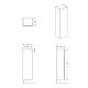 Тумба для ванної кімнати GEBERIT SMYLE 500.361.00.1, білий, GEBERIT (500.361.00.1)