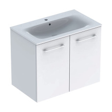 Тумба з умивальником GEBERIT SELNOVA SQUARE 501.256.00.1, білий, GEBERIT (501.256.00.1)