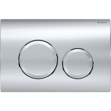 Geberit 115.127.21.1 Delta20 Клавіша змиву з подвійним змивом: Глянцевий хром