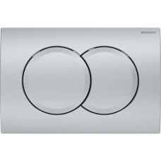 Geberit 115.107.46.1 Delta01 Клавіша змиву з подвійним змивом: Матовий хром