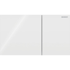 SIGMA70 SQUARE змивна клавіша для подвійного змиву, білий, GEBERIT (115.622.SI.1)