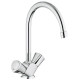 COSTA S - Змішувач для кухні на один отвір (гнучка проводка), хром, GROHE (31819001)