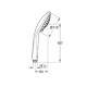 Croma 220 Showerpipe Душова система, HANSGROHE (27222000)