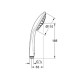 EUPHORIA-ручний душ MASSAGE GROHE 27221000, GROHE (27221000)