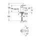 EUROSMART Cosmo змішувач для раковини, GROHE (32824000)