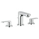 EUROSMART Cosmo-змішувач на умивальник на три отвори GROHE 20187000, GROHE (20187000)