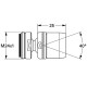 Аератор з шаровим шарніром GROHE 13915000, GROHE (13915000)