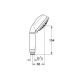 Relexa Rustic Ручной душ, GROHE (27123000)