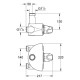 GROHTHERM XI - Термостат, настінний монтаж 35085000, GROHE (35085000)