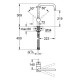 MINTA змішувач для мийки 32488DC0, GROHE (32488DC0)