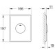 SKATE - Накладна панель (кнопка) GROHE 37547000, GROHE (37547000)