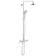 Душова система з термостатом для настінного монтажу Grohe Euphoria System 180 хром (27296001)