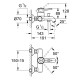 32865000 BauClassic Змішувач д/ванни uClassic Змішувач д/ванни  Grohe (32865000)