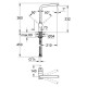Змішувач для кухні Grohe Minta, хром  (31375000)