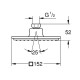 27705000 Euphoria Cube Верхній душ phoria Cube Верхній душ  Grohe (27705000)