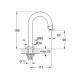 Grohe Універсальний вертикальний вентиль, GROHE (20201000)