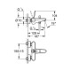 Змішувач для ванни Grohe Eurodis Joy  (23431000)