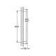 Euphoria Cube Штанга для душу, 600мм, GROHE (27892000)
