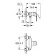 EUROSMART New смеситель для душа, однорычажный, GROHE (33555002)