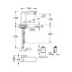 Змішувач для умивальника безконтактний Grohe Eurosmart Cosmopolitan E  (36327001)