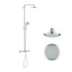 New Tempesta Cosmopolitan Душевая система с термостатом для ванны, GROHE (26223000)