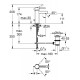 Змішувач для раковини Grohe Essense S-size  (32898001)