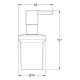 40394001 Essentials Дозатор рідкого мила Grohe (40394001)