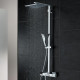 Душевая система с термостатом для настенного монтажа Grohe Euphoria Cube System 230 (26087000)