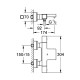 Термостат для ванны Grohe Grohtherm Cube  (34497000)