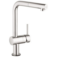 Minta Touch Смеситель для кухни однорычажный сенсорный (батарейка 6 V)1/2“, L-излив, хром, GROHE (31360001)