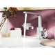 Eurocube Змішувач для кухні одноважільний, DN 15, кол. Supersteel, GROHE (31255DC0)